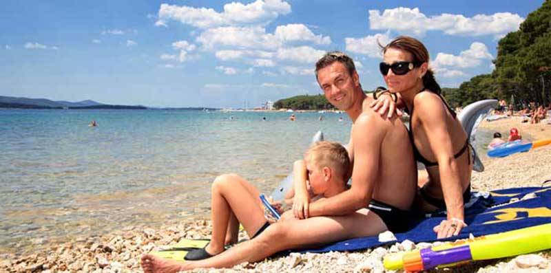 Perheen budjettimatka Kroatian rannikolle