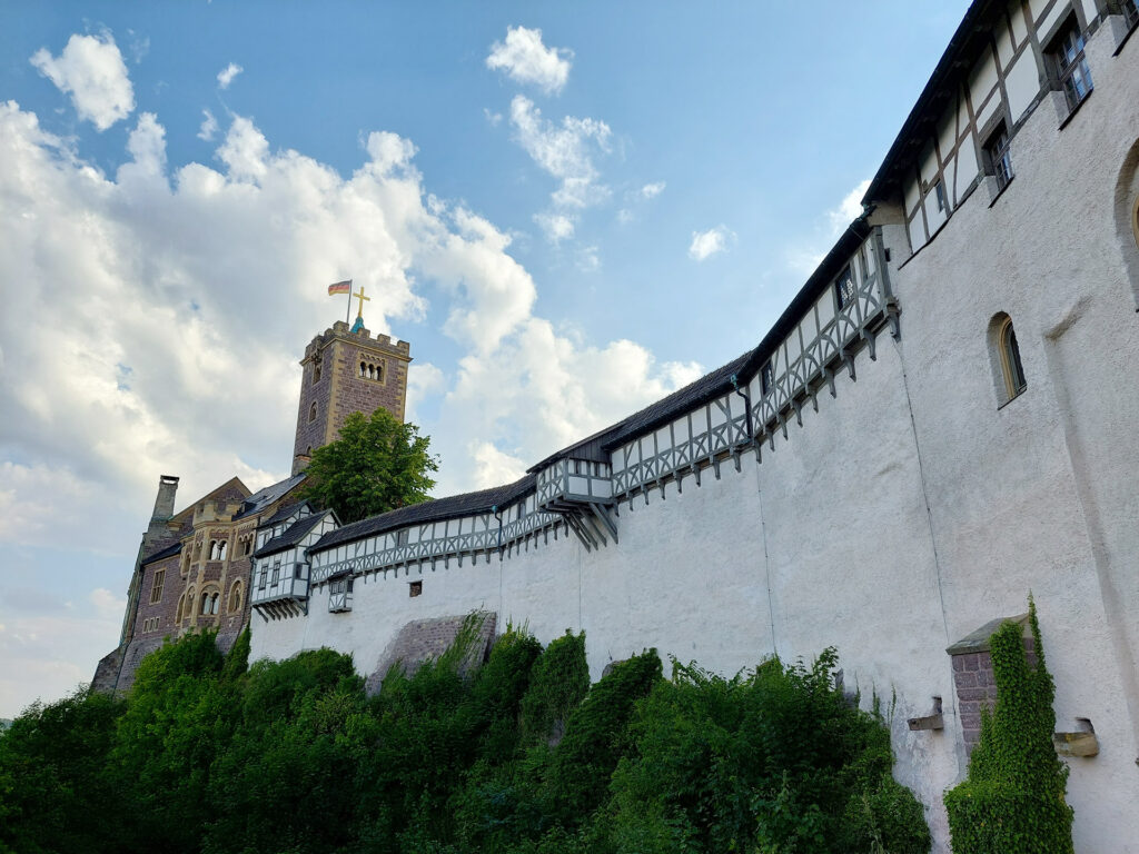 Luther-matka Saksaan Wartburg