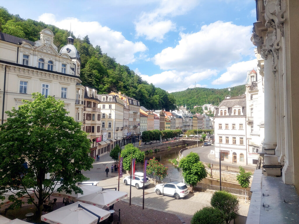 Loma Karlovy Vary - näkymä